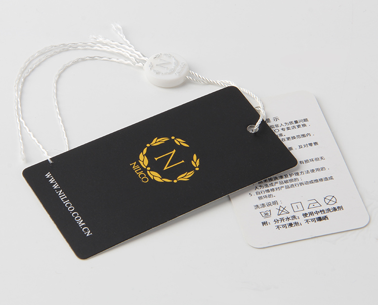 襯衫吊牌如果使用燙金工藝，工廠的老師傅對這1點很在意